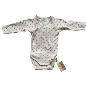 Poudre Organic Bodysuit Almond Milk Hors Saison Lipstick Floral Sz 3 Mon…